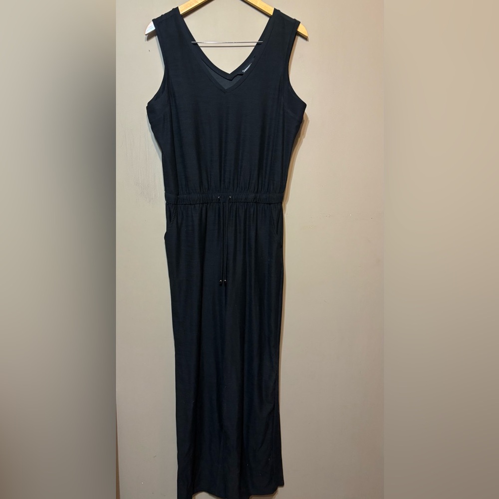 SAMSARA Jersey-Like Sleeveless Jumpsuit